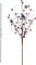 3 Pcs Patriotic Artificial Berry Stem Picks – Red, White & Blue Stars, 4th of July Independence Day Décor for Home, Office, Vase Arrangement (Blue)